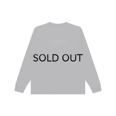 画像2: BLACK EYE PATCH (HWC SAME COLOR EMBROIDERED L/S TEE) BLACK