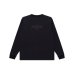 画像2: BLACK EYE PATCH (HWC SAME COLOR EMBROIDERED L/S TEE) BLACK (2)