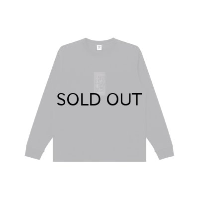 画像1: BLACK EYE PATCH (HWC SAME COLOR EMBROIDERED L/S TEE) BLACK