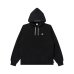 画像1: BLACK EYE PATCH (SMALL OG LABEL HEAVYWEIGHT HOODIE) BLACK (1)