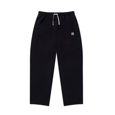 画像1: BLACK EYE PATCH (SMALL OG LABEL HEAVYWEIGHT SWEAT PANTS) BLACK