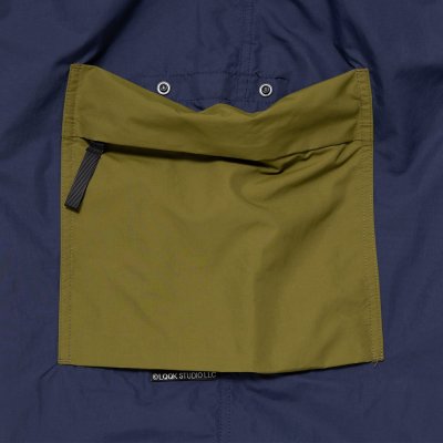 画像3: LQQK STUDIO (NYLON CARGO PANTS) NAVY