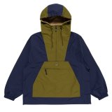 LQQK STUDIO (NYLON ANORAK HOODIE) NAVY
