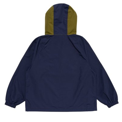 画像2: LQQK STUDIO (NYLON ANORAK HOODIE) NAVY
