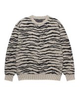 WACKO MARIA (TIGER MOHAIR CREW NECK SWEATER) IVORY
