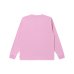 画像2: BLACK EYE PATCH (RHINESTONED OE LOGO L/S TEE) PINK (2)