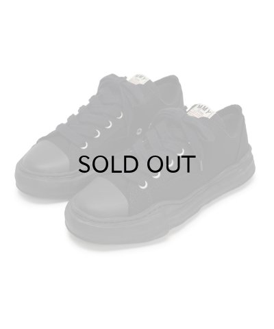 画像1: Maison MIHARA YASUHIRO ("PETERSON" OG SOLE CANVAS LOW SNEAKER) BLK-BLK