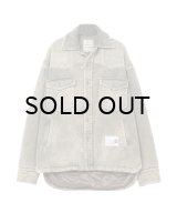 Maison MIHARA YASUHIRO (Distressed Corduroy Puffer Shirt) KHAKI