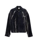 KAMIYA (Sun Faded Like Corduroy Work Jacket) BLACK