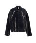 画像1: KAMIYA (Sun Faded Like Corduroy Work Jacket) BLACK (1)