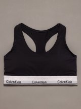 Calvin Klein (Icon Cotton Modal ライトリーラインド ブラレット) BLACK
