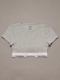 Calvin Klein (Icon Cotton Modal Tシャツブラレット) GRAY