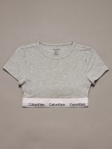 Calvin Klein (Icon Cotton Modal Tシャツブラレット) GRAY