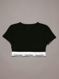 Calvin Klein (Icon Cotton Modal Tシャツブラレット) BLACK