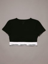 Calvin Klein (Icon Cotton Modal Tシャツブラレット) BLACK