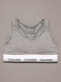 Calvin Klein (Icon Cotton Modal ライトリーラインド ブラレット) GRAY