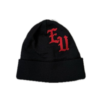 画像1: EMOTIONALLY UNAVAILABLE (EU LOGO CL BEANIE) BLACK