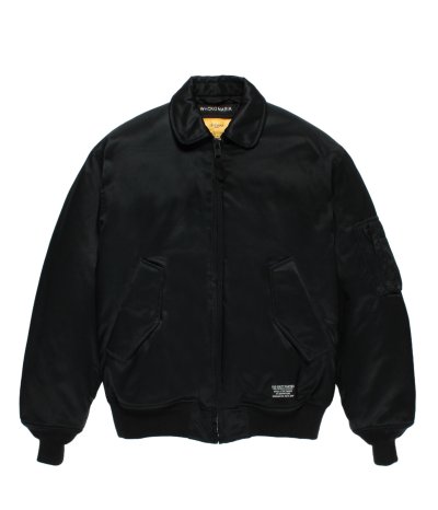 画像1: WACKO MARIA (SPIEWAK CWU-45 FLIGHT JACKET) BLACK