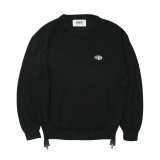 HOMBRE NINO (VENTILATION MESH SWEATER) BLACK