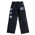 EMOTIONALLY UNAVAILABLE (EU WORK PANTS) BLACK