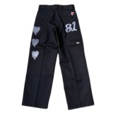 EMOTIONALLY UNAVAILABLE (EU WORK PANTS) BLACK