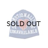 EMOTIONALLY UNAVAILABLE (EU LOGO BEANIE) BLUE