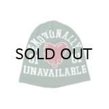 EMOTIONALLY UNAVAILABLE (EU LOGO BEANIE) GREEN