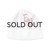 EMOTIONALLY UNAVAILABLE (EU LOGO CL BEANIE) WHITE