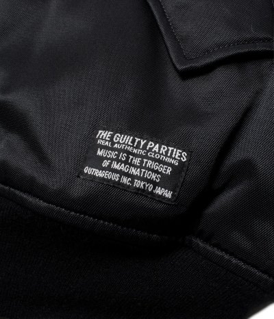 画像2: WACKO MARIA (SPIEWAK CWU-45 FLIGHT JACKET) BLACK