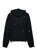 画像2: BREATH (SOUTHSIDE CROSS DAMAGE MOHAIR HOODIE) BLACK (2)
