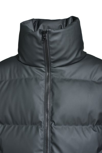 画像3: BREATH (FAUX LEATHER MATTE DOWN JACKET) BLACK
