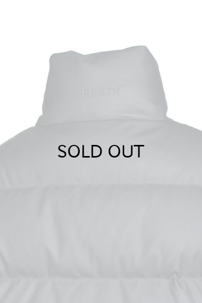 画像4: BREATH (FAUX LEATHER MATTE DOWN JACKET) BLACK