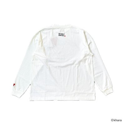画像2: EMOTIONALLY UNAVAILABLE (EU EV BS LOGO LS TEE) WHITE