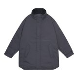 C.E (WARM PUFF ZIP COAT) CHARCOAL