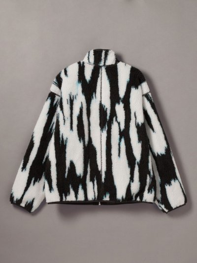 画像2: Calvin Klein (ジャカードシェルパジャケット) BLACK