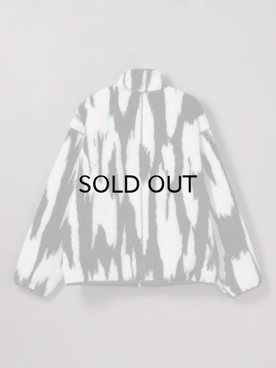 画像2: Calvin Klein (ジャカードシェルパジャケット) BLACK