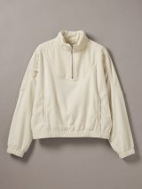 Calvin Klein (ミックスフリースジップアッププルオーバー) IVORY