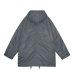 画像2: C.E (SYNTH FUR HOOD ZIP COAT) GREY (2)