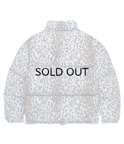 画像2: WACKO MARIA (LEOPARD DOWN JACKET) BLUE