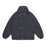 C.E (DIAGONAL FLAP PUFF JACKET) BLACK