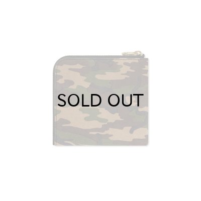 画像2: BLACK EYE PATCH (CAMOUFLAGED LEATHER WALLET) WOODLAND CAMO