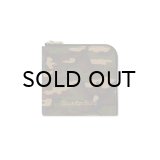 BLACK EYE PATCH (CAMOUFLAGED LEATHER WALLET) WOODLAND CAMO