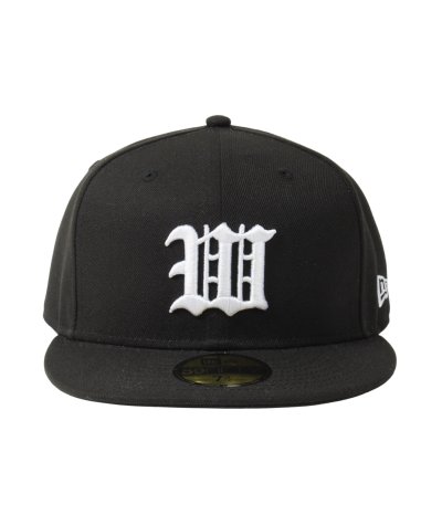 画像1: WACKO MARIA (NEW ERA 59FIFTY) BLK-WHT