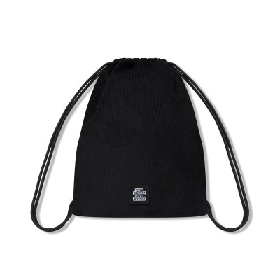 画像1: BLACK EYE PATCH (OG LABEL CORDUROY GYM BAG) BLACK