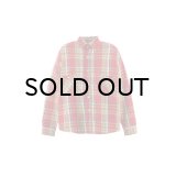 SAINT Mxxxxxx (FLANNEL SHIRT_CHECK) RED-YELLOW