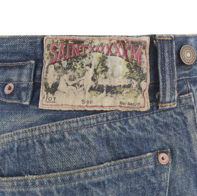 画像3: SAINT Mxxxxxx (BB_DENIM PNT_5PKTS DAMAGE) BLUE
