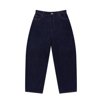 画像2: BLACK EYE PATCH (STENCIL LOGO WASHED EXTRA BAGGY JEANS) INDIGO