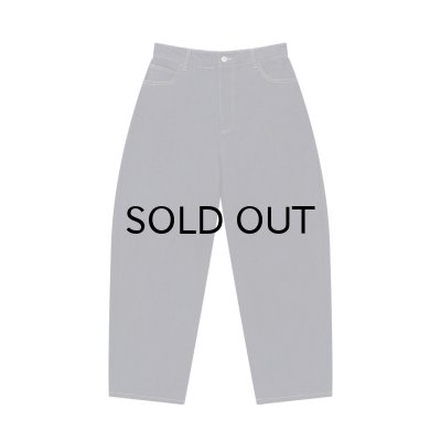 画像2: BLACK EYE PATCH (STENCIL LOGO WASHED EXTRA BAGGY JEANS) INDIGO