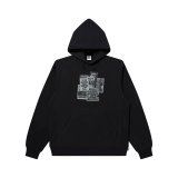 BLACK EYE PATCH (GRAYSCALE LABEL PACK HOODIE) BLACK