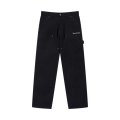 BLACK EYE PATCH (OE LOGO DOUBLE KNEE DUCK PANTS) BLACK